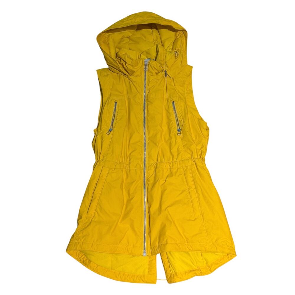 Athleta Airplane Air Vest Hooded